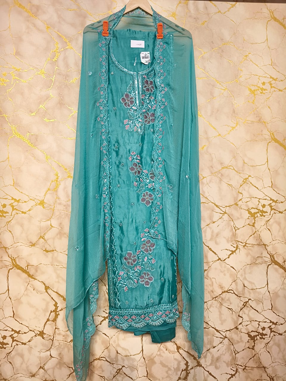 Premium Handwork Embroidered Designer Suit Set