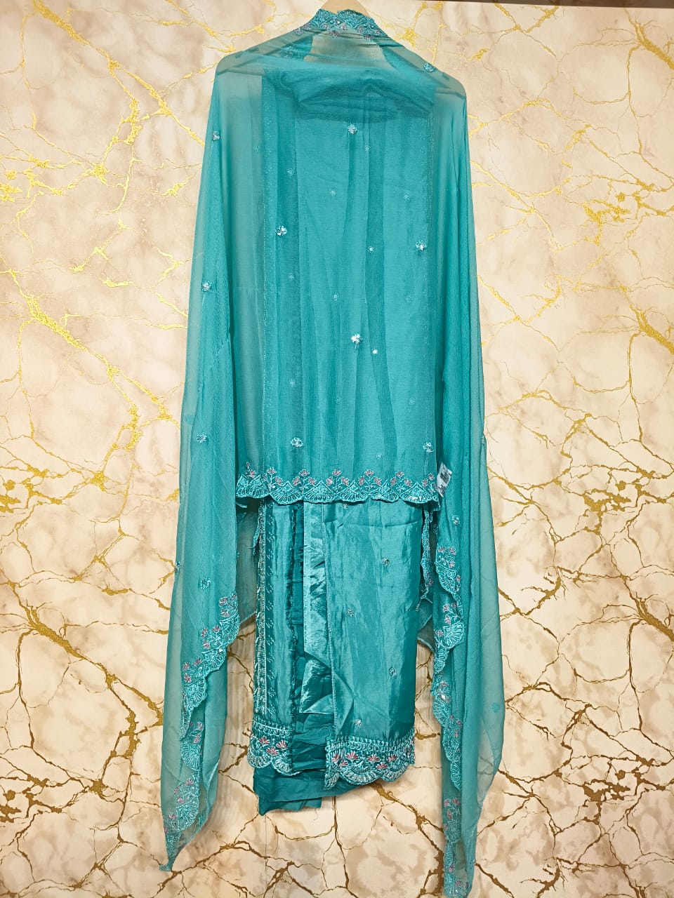 Premium Handwork Embroidered Designer Suit Set