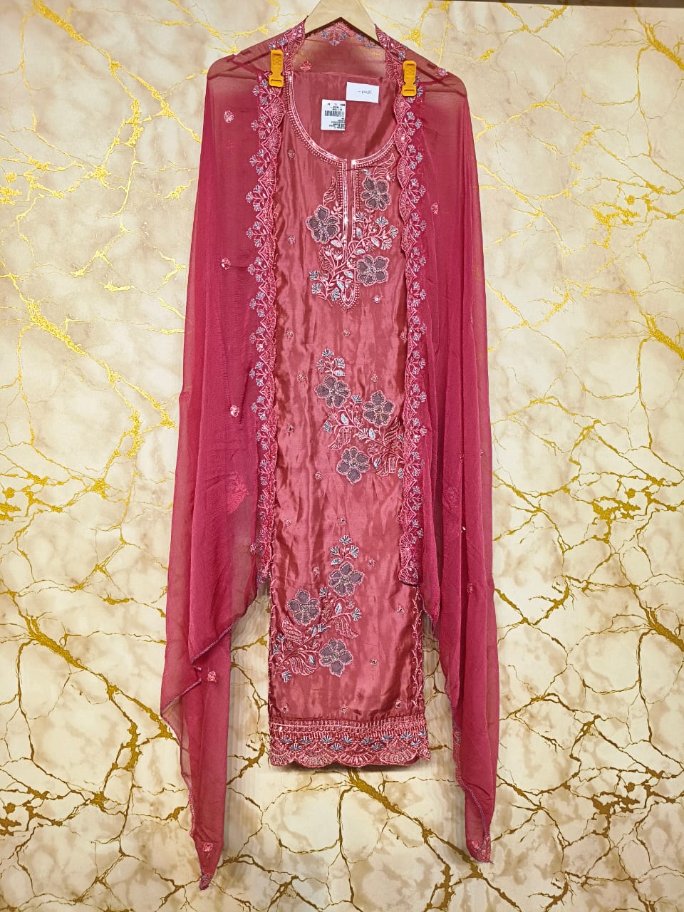 Premium Handwork Embroidered Designer Suit Set