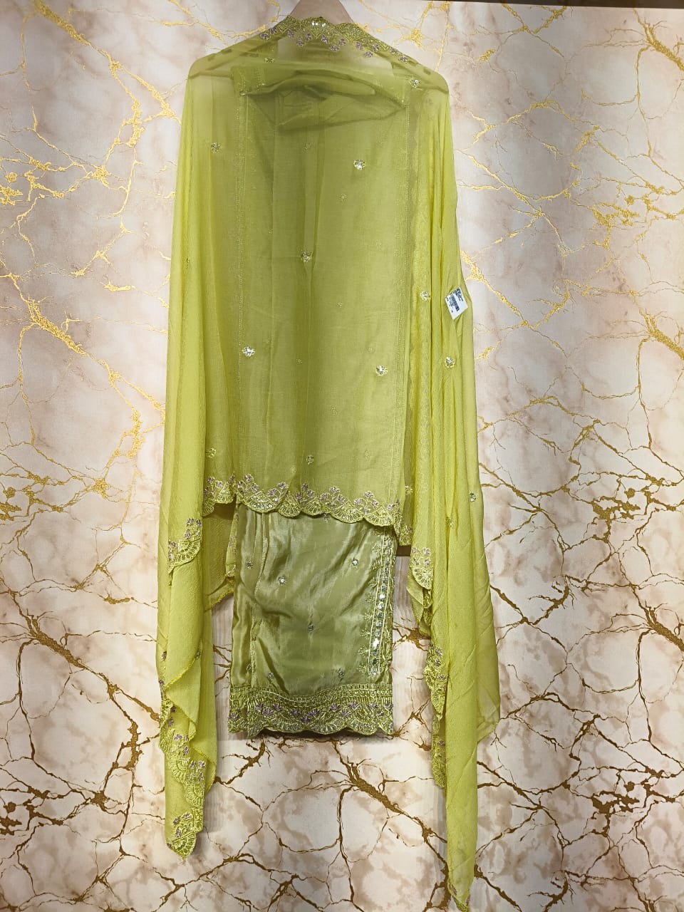 Premium Handwork Embroidered Designer Suit Set