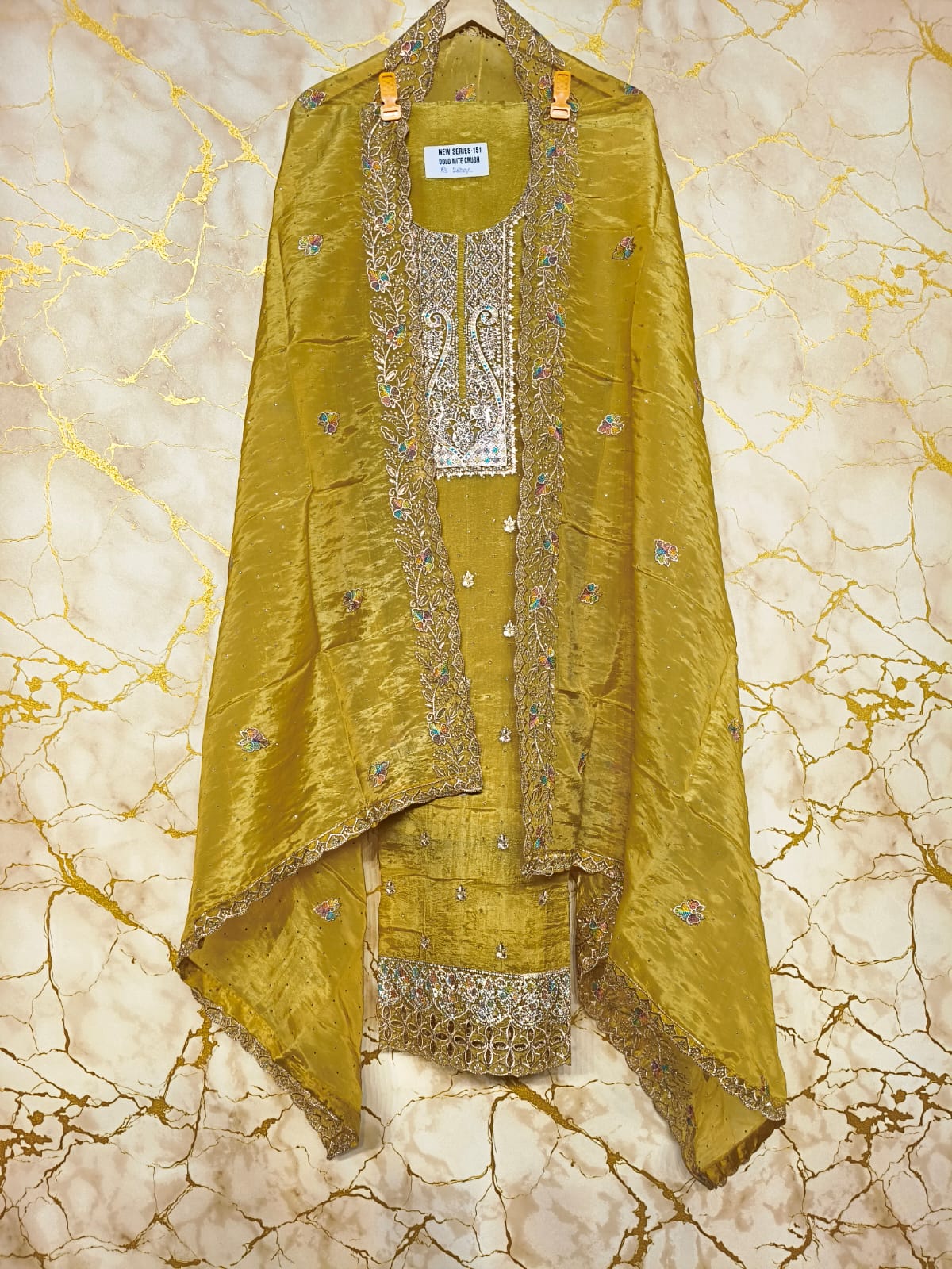 Premium Handwork Embroidered Designer Suit Set with Elegant Dupatta – Festive, Wedding &amp; Party Wear