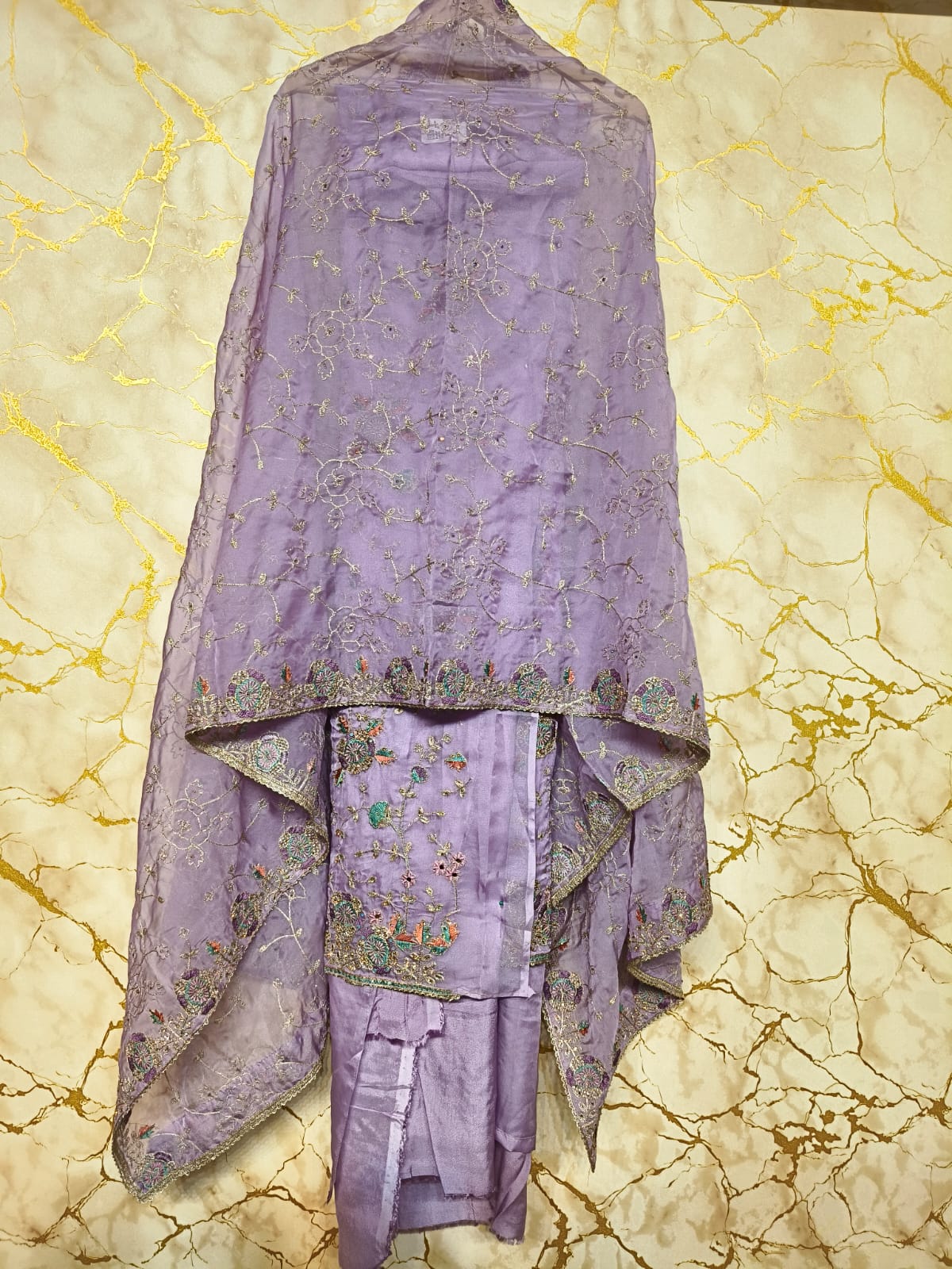 Luxury Handwork Embroidered Designer Suit Set with Elegant Dupatta – Premium Festive, Wedding &amp; Party Wear