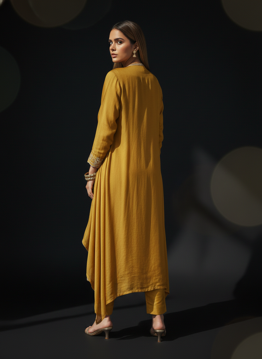 Premium Handwork Embroidered Designer Suit Set with Elegant Dupatta – Festive, Wedding &amp; Party Wear